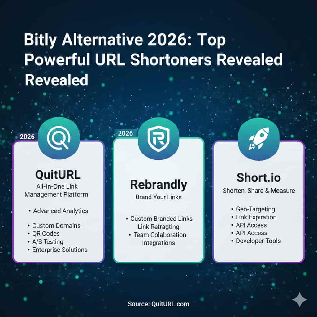 Bitly Alternative 2026 Top Powerful URL Shorteners Revealed