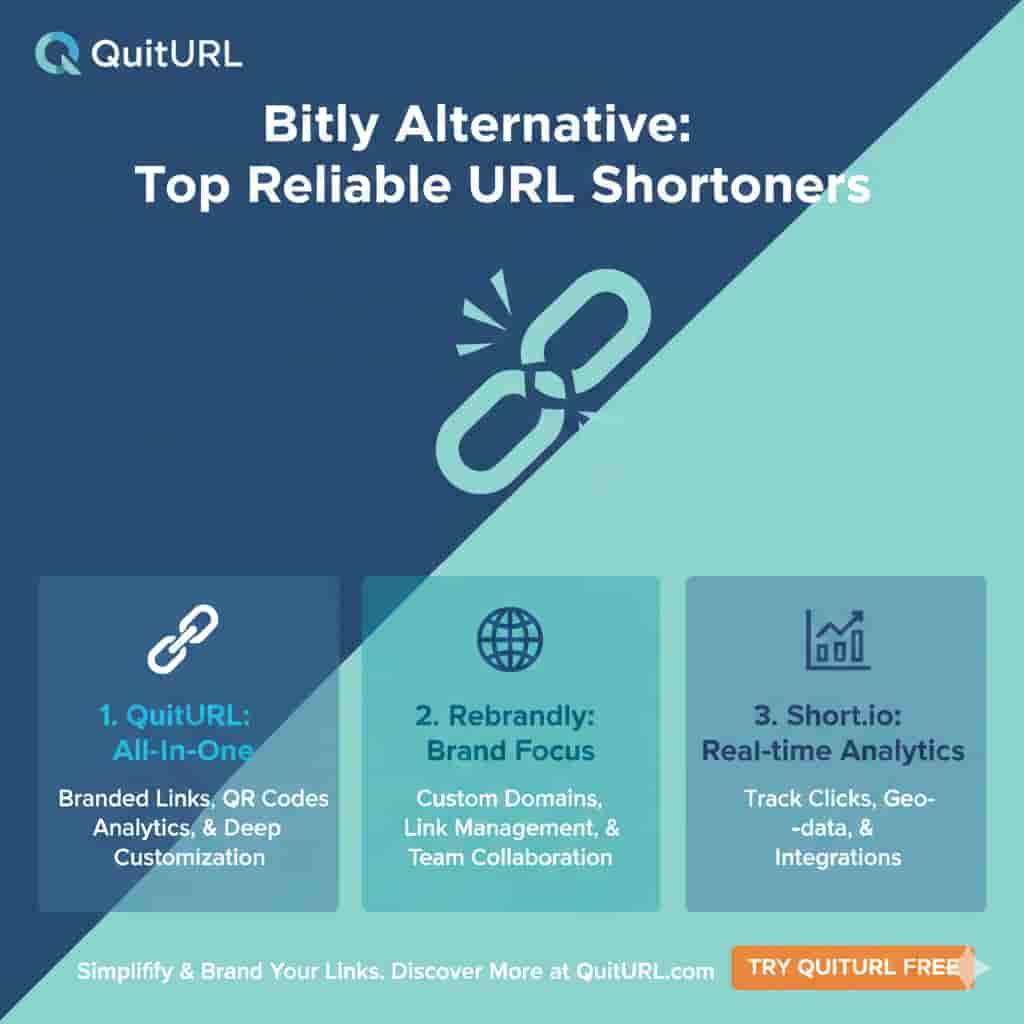 Bitly Alternative Top Reliable URL Shorteners